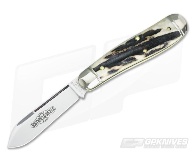 Northfield Cutlery #56 Bird Dog Sambar Stag - GEC-562118-SS