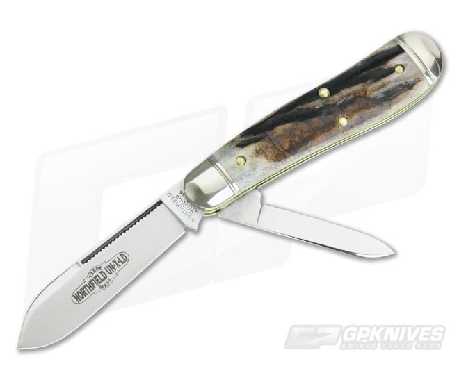 Northfield UN-X-LD #56 Bird Dog 2 Blade Sambar Stag #3 - GEC-562218-SS-3