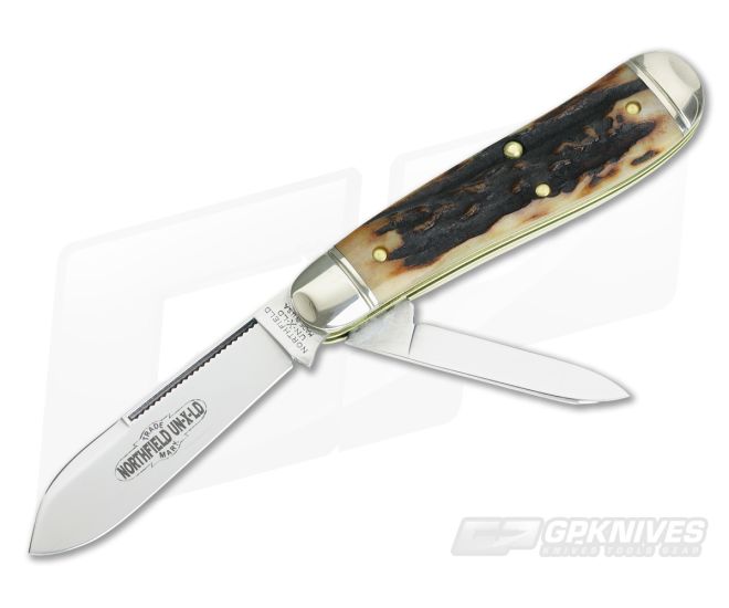 Northfield UN-X-LD #56 Bird Dog 2 Blade Sambar Stag #5 - GEC-562218-SS-5