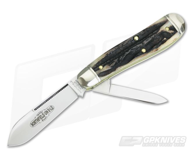 Northfield UN-X-LD #56 Bird Dog 2 Blade Sambar Stag #6 - GEC-562218-SS-6