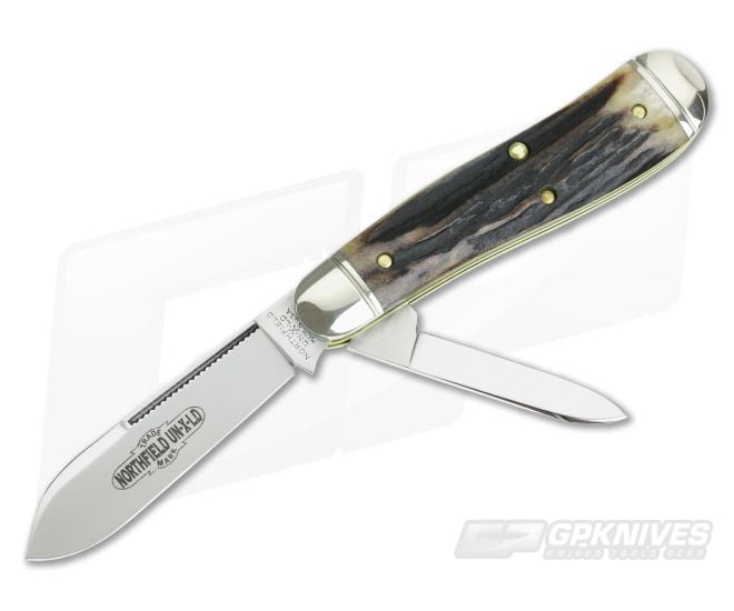 Northfield UN-X-LD #56 Bird Dog 2 Blade Sambar Stag #7 - GEC-562218-SS-7