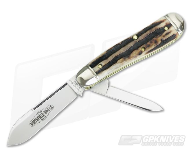 Northfield UN-X-LD #56 Bird Dog 2 Blade Sambar Stag #8 - GEC-562218-SS-8