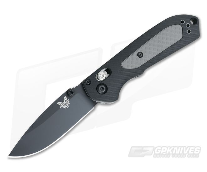 Benchmade 565BK Mini Freek AXIS Folder Black Plain S30V - BM-565BK