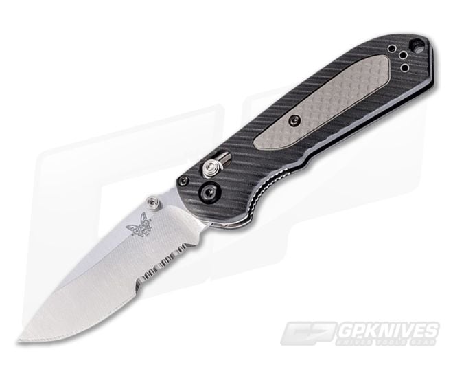 Benchmade 565S Mini Freek AXIS Folder Satin Serrated S30V - BM-565S