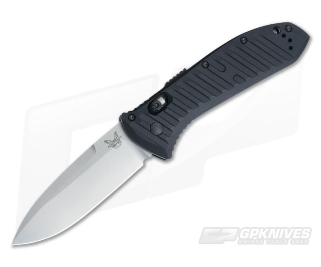 Benchmade 5700 Automatic Presidio II AXIS Lock Satin Plain CPM-S30V - BM-5700