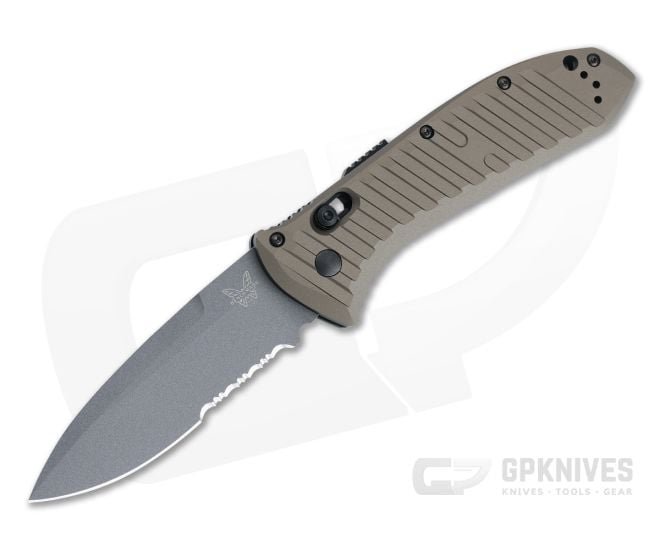 Benchmade 5700SGY-1 Auto Presidio II Burnt Bronze - BM-5700SGY-1