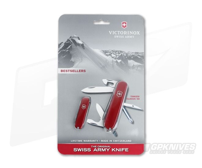 Victorinox Swiss Army Tinker and Classic SD Combo Pack 1.889-X3 - VN-1.889-X3