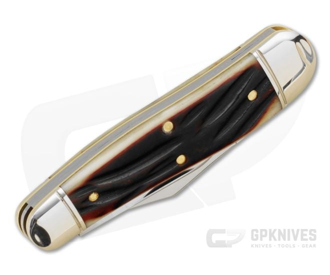 Northfield #57 Geppetto Whittler Oxblood Stagcut Natural Bone