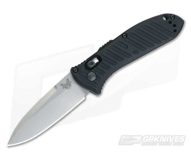 Benchmade 5750 Mini Presidio II Automatic AXIS Lock Satin Plain CPM-S30V - BM-5750