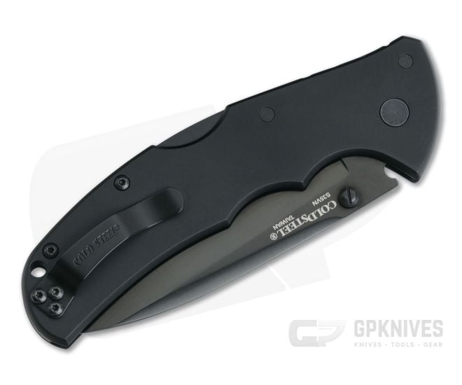 Cold Steel Code 4 Black Spear Point Black DLC CPM-S35VN Folding