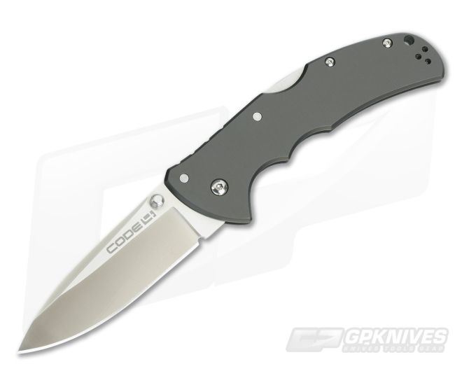 Cold Steel Code 4 Spear Point Plain Edge CTS-XHP Steel 58TPCS - CS-58TPCS