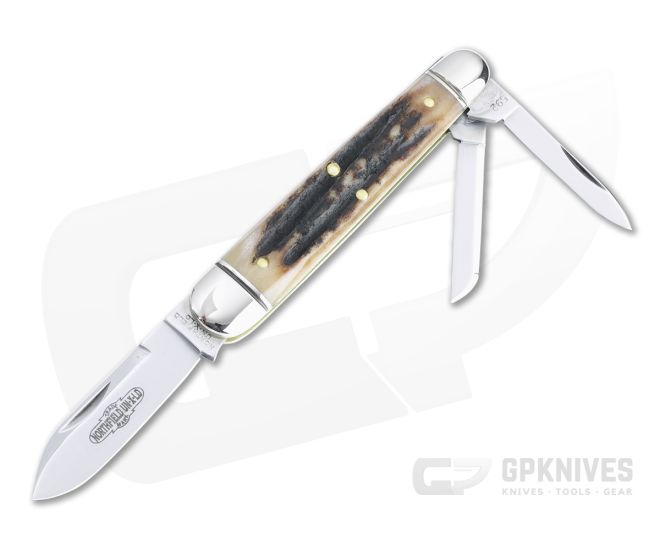 Northfield UN-X-LD #59 Shaffer Farm Whittler Slip Joint Sambar Stag Folder 592322 - GEC-592322-SS-06