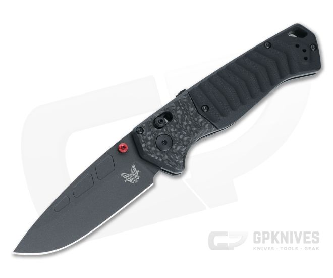 Benchmade 593BK-01 PSK Carbon Fiber and Black G10 - BM-593BK-01