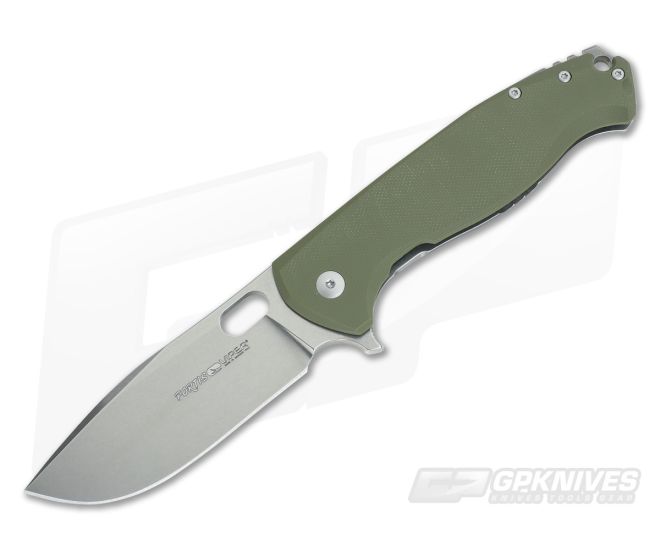 Viper Fortis Flipper Green G10 Stonewashed V5952GG - VK-V5952GG