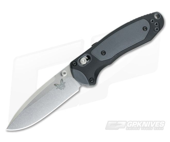 Benchmade 595 Mini Boost AXIS Assisted Satin Plain S30V - BM-595