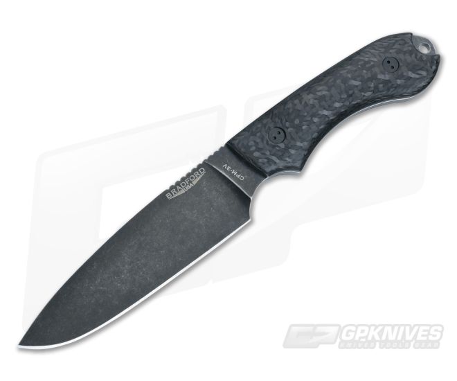 Bradford Knives Guardian5 3D Carbon Fiber Flat Ground Nimbus 3V - BK-5FH-114N