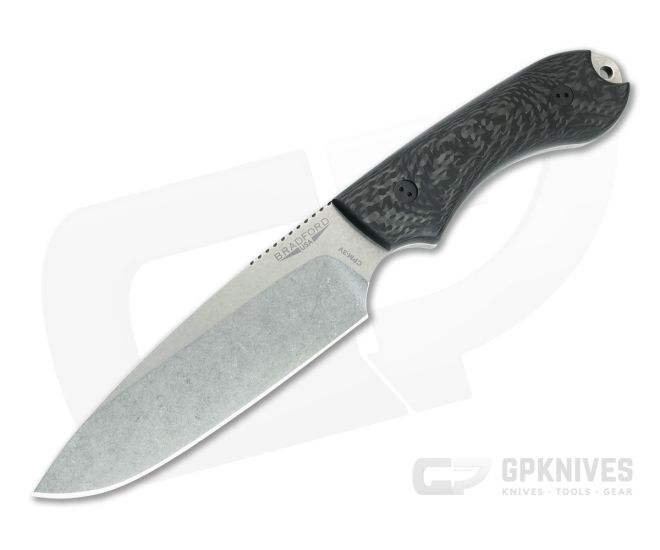 Bradford Guardian5 Sabre Grind CPM-3V 3D Carbon Fiber - BK-5S-114-3V