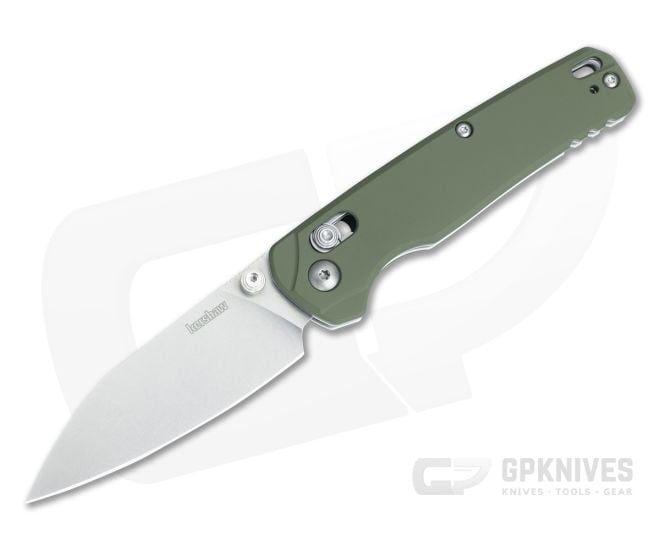 Kershaw Bel Air Green Magnacut Stonewash Folder - KS-6105OLSW