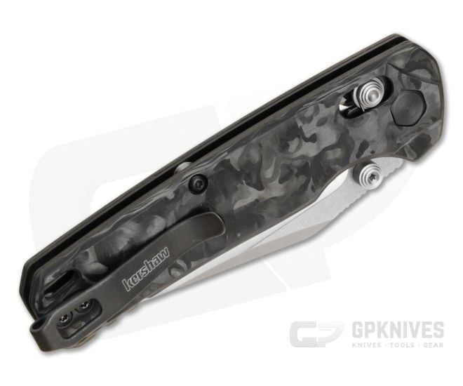Kershaw Bel Air Clip Point - Carbon Fiber - Satin MagnaCut 6106CF