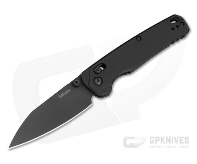 Kershaw Bel Air XL Black Aluminum Black Magnacut Folder - KS-6110BLK