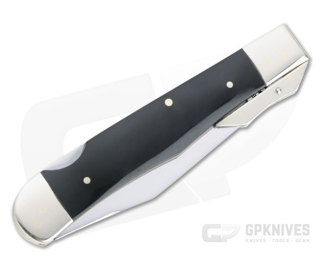 Buck Creek Cheetah Swing Guard Buffalo Horn Lock Back Folding