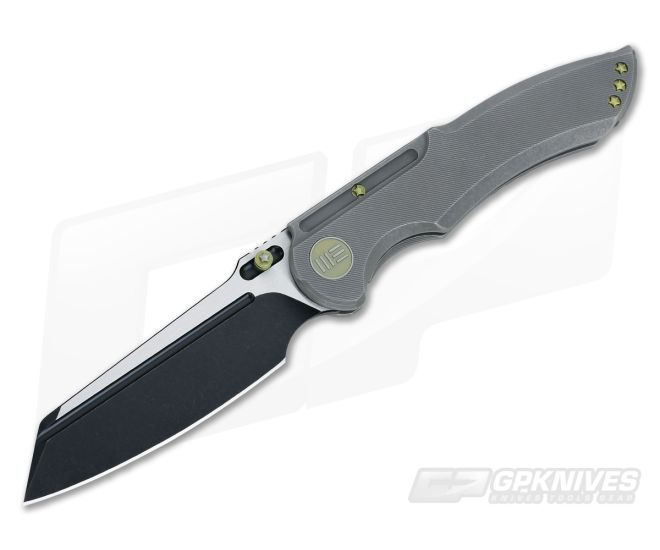 WE Knife Co 620G Grey Ti Black-Satin M390 - WE-620G
