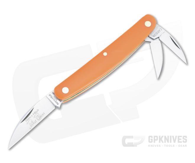 Great Eastern Farm & Field Orange Delrin Pocket Carver - GEC-620324-OD