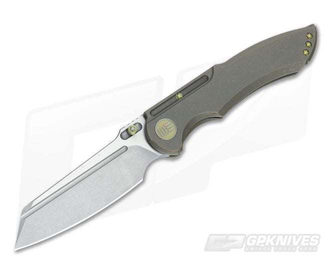WE Knife Co 620J Bronze Ti Stonewash-Satin M390 - WE-620J
