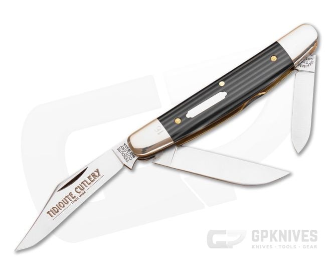 Tidioute #62 Maverick 3 Blade Blue Corduroy Serialized - GEC-621312-BCA-S