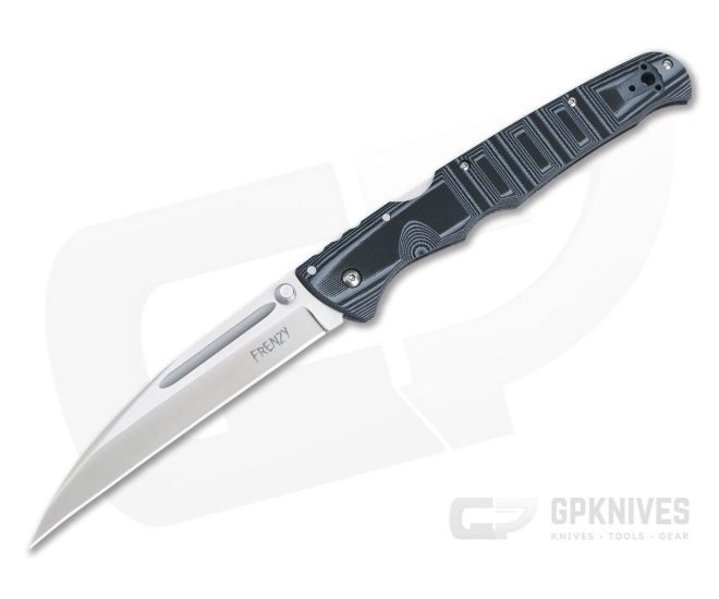Cold Steel Frenzy III Gray and Black G10 S35VN 62P3A - CS-62P3A