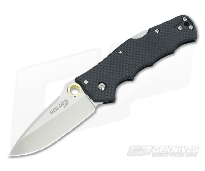Cold Steel Golden Eye Elite Carbon Fiber S35VN 62QCFS - CS-62QCFS