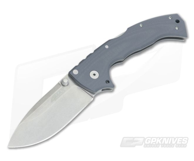 Cold Steel 2017 4-Max Demko Grey G10 Folding Knife 62RN - CS-62RN