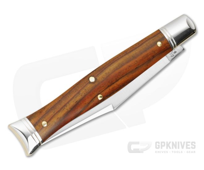 Northfield #63 Fish Tail - Cocobolo Wood Satin Blade