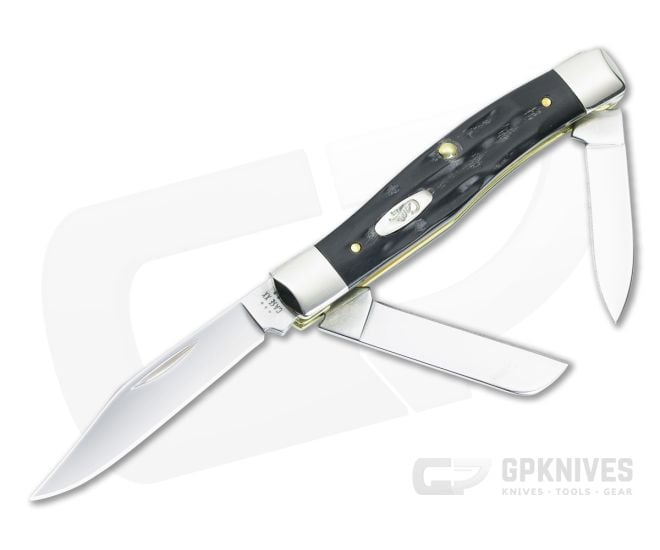Case Medium Stockman Jigged Buffalo Horn - CA-65012