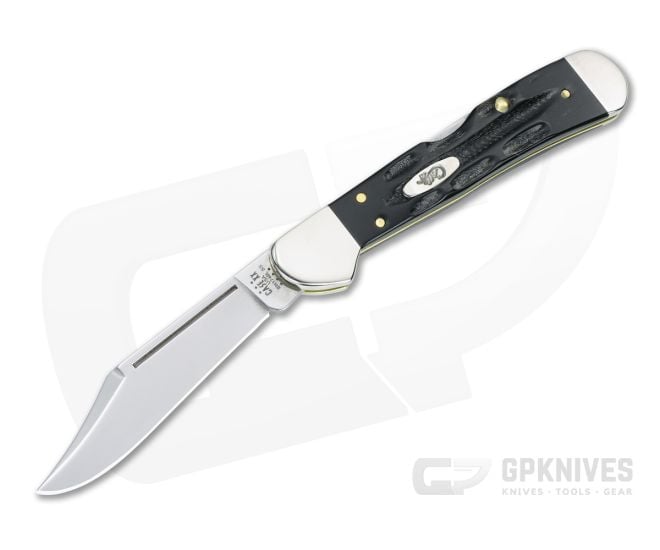 Case Mini Copperlock Jigged Buffalo Horn Back Lock 65022 - CA-65022
