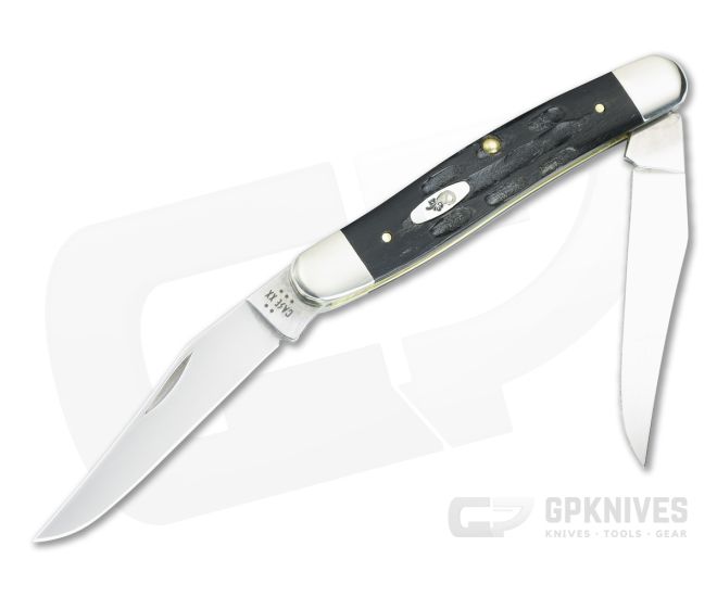 Case Muskrat Jigged Buffalo Horn 65032 - CA-65032