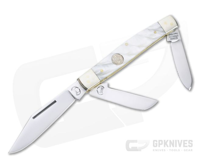 Buck Creek Big Diamond Back Cracked Ice Celluloid Slip Joint 659CI - BC-659CI