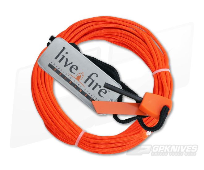 Live Fire Gear Ring O Fire Safety Orange FireCord - LF-65
