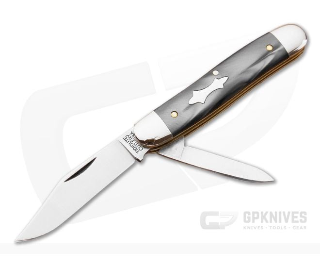 Tidioute Cutlery #66 Calf Roper Jack Grey Pearl Acrylic - GEC-661214-GPA