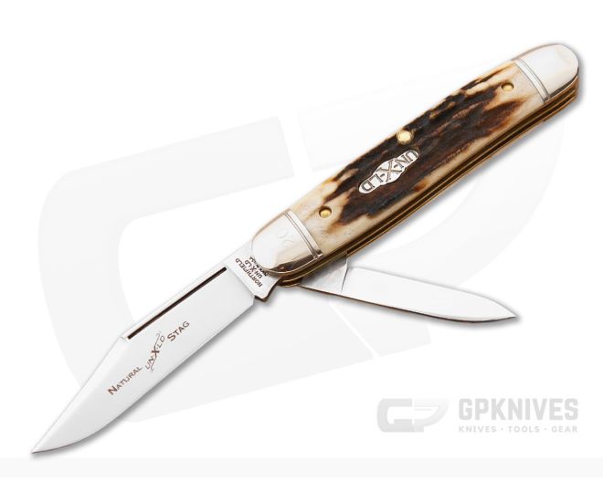 Northfield #66 Calf Roper Jack Natural Stag Serialized - GEC-661214-NS-S