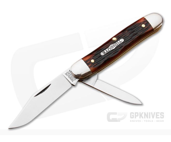 Tidioute Cutlery #66 Calf Roper Jack Purple Sage Jig Bone - GEC-661214-PSJB