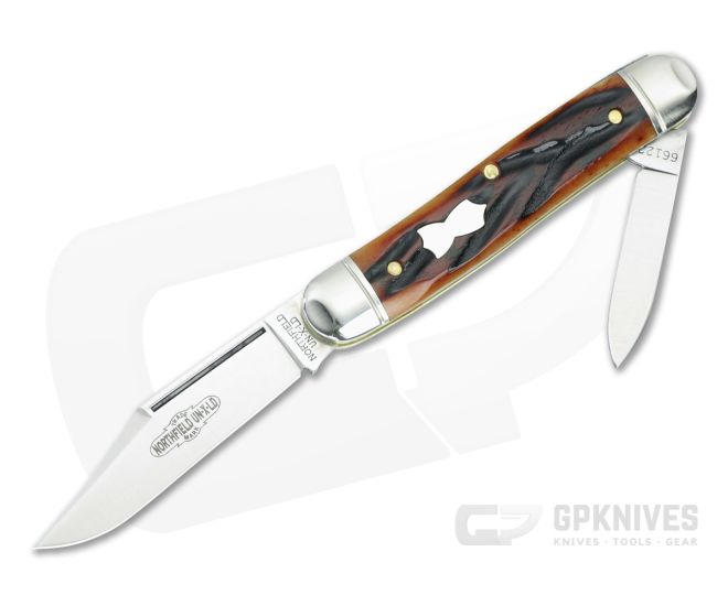 Northfield #66 Lil' Cowboy Amber Worm Groove India Bone - GEC-661225-AWGIB