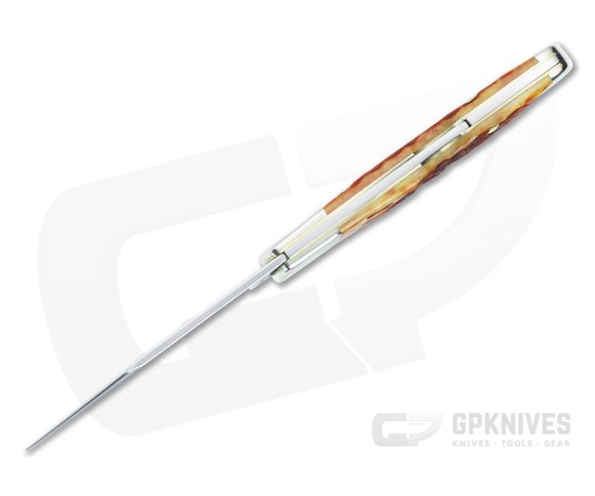 Case Mini Copperlock Harvest Orange Bone 66693