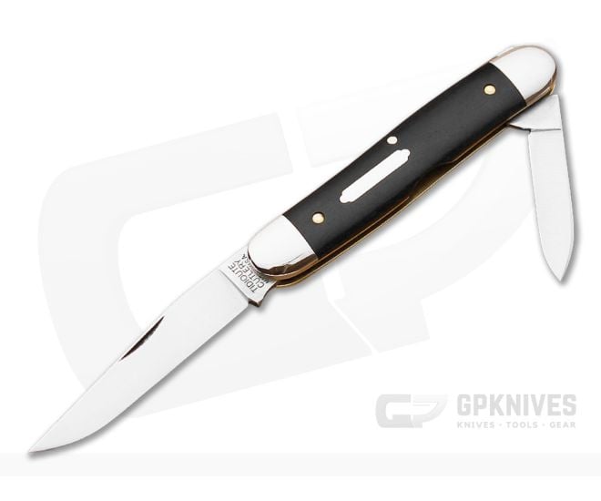Tidioute Cutlery #66 Calf Roper Slim Gabon Ebony - GEC-668214-GE