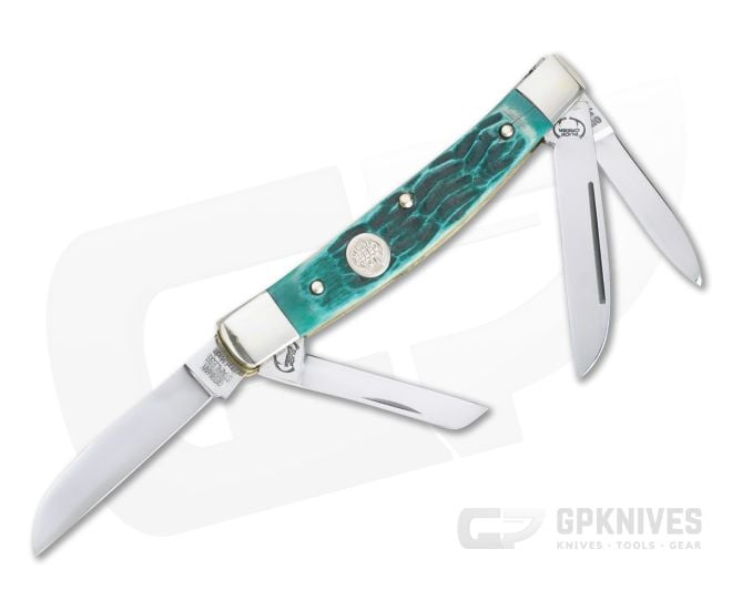 Buck Creek Little Bear & Bull Green Pick Bone Slip Joint 6682GPB - BC-6682GPB