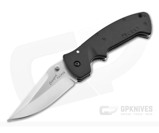 CRKT Crawford Kasper Satin Folder Zytel Plain - CRKT-6773SZ