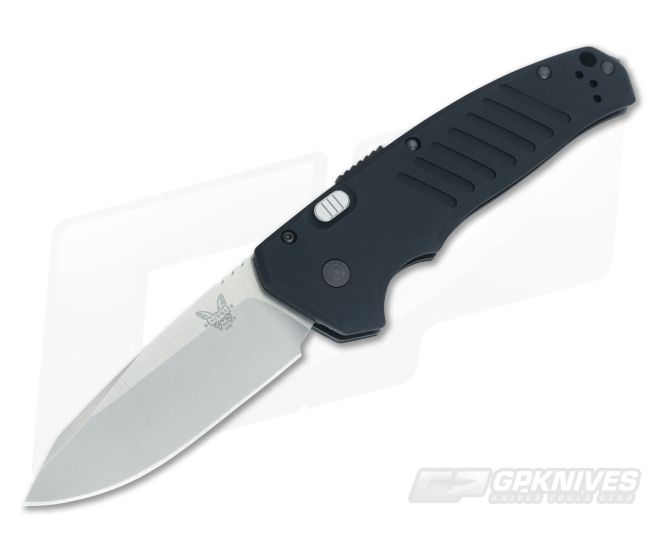 Benchmade 6800 APB AUTO Black Aluminum Stonewashed 154cm - BM-6800