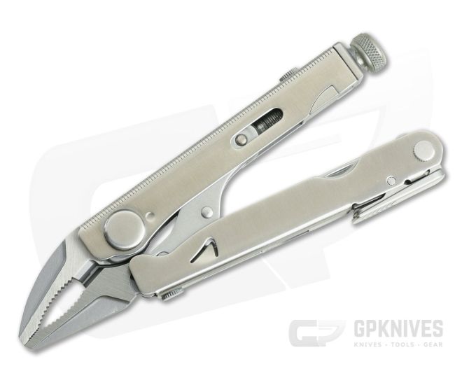 Leatherman Crunch with Leather Sheath 68010101K Stainless Steel 
