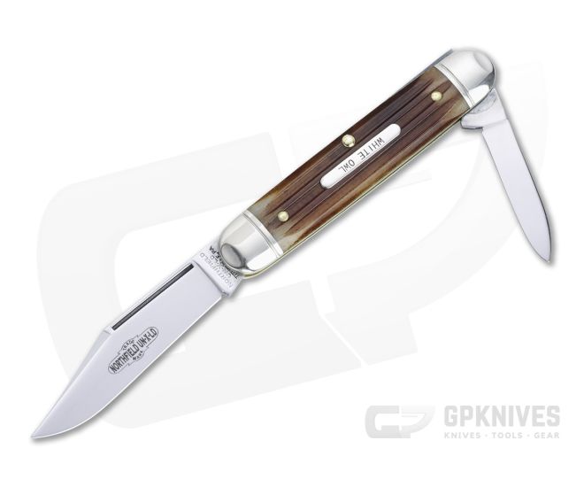 Northfield UN-X-LD #68 White Owl Cowhide Jigged Bone Slip Joint