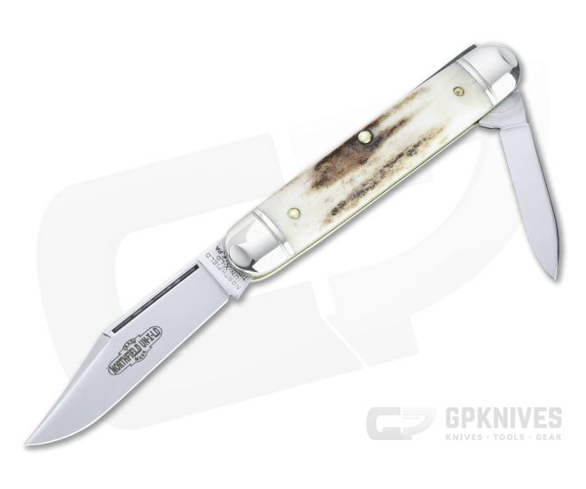 Northfield UN-X-LD #68 White Owl Sambar Stag Slip Joint 681221-03 - GEC-681221-SS-03